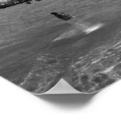 Freedom 7 Splashdown & Erholung Poster (Ecke)