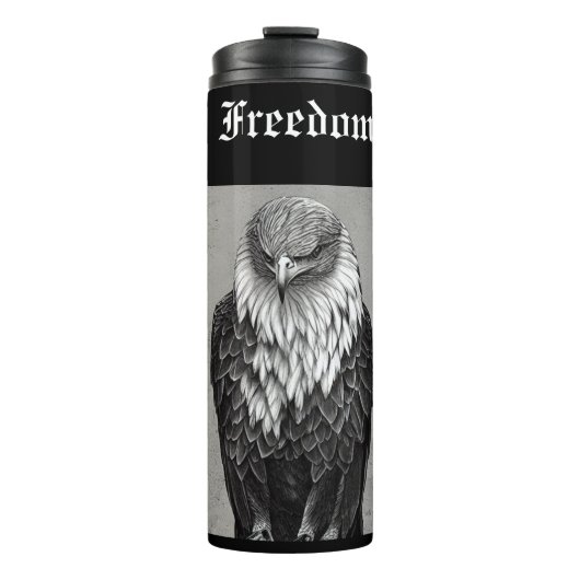 Freedom Adler Thermosbecher (Vorderseite)