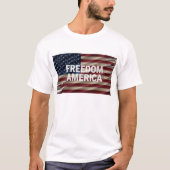 FREEDOM AMERICA Männertrikot T-Shirt (Vorderseite)