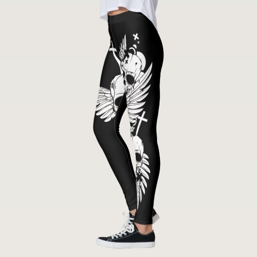 Freedom B&W Leggings (Links)