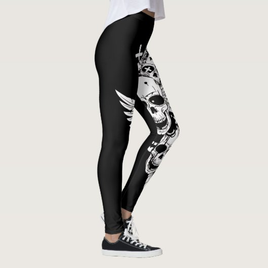 Freedom B&W Leggings (Rechts)
