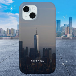 Freedom Big City Landscape Motivierend Case-Mate iPhone Hülle