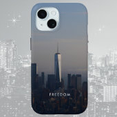 Freedom Big City Landscape Motivierend Case-Mate iPhone Hülle
