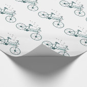 Freedom Bike mit Schmetterlingsdesign Geschenkpapier (Ecke)