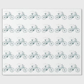 Freedom Bike mit Schmetterlingsdesign Geschenkpapier (Flach)