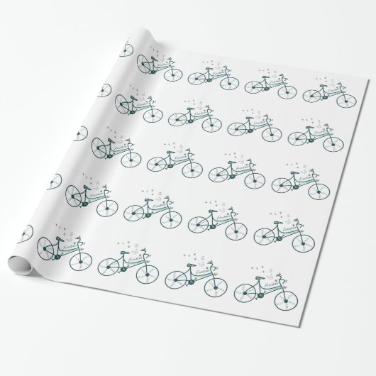 Freedom Bike mit Schmetterlingsdesign Geschenkpapier (Ungerollt)