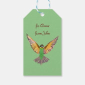 Freedom Bird Custom Geschenkanhänger (Rückseite)