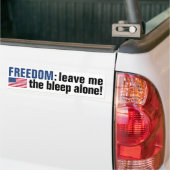 Freedom Bleep (v.2-Flag) Autoaufkleber (Auf Lkw)