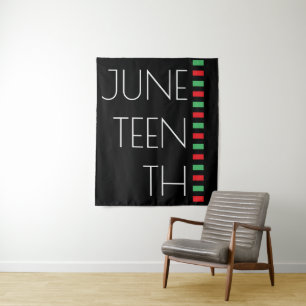 Freedom Celebration Juneteenth Wandteppich
