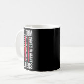 Freedom Comes In Many Calibers - Funny Pro Gun (on Kaffeetasse (Vorderseite Links)