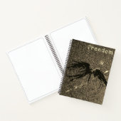 Freedom Companion im Weltraum Notizblock (Innenseite)