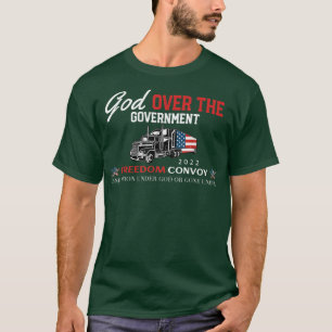 Freedom Convoy 2022 Gottesdienst über den staatlic T-Shirt