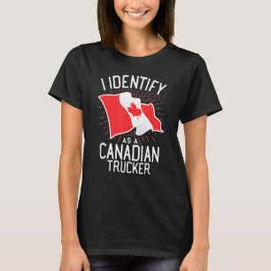 Freedom Convoy 2022 I identifiziert sich als kanad T-Shirt