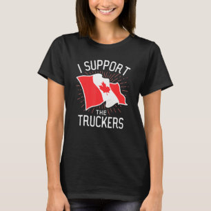 Freedom Convoy 2022 I support the Canadian Trucker T-Shirt