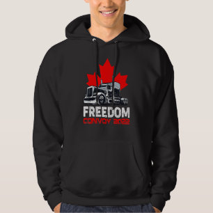 Freedom Convoy 2022 Kanadische LKWs Unterstützung Hoodie