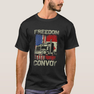 Freedom Convoy 2022 Unterstützung der kanadischen T-Shirt
