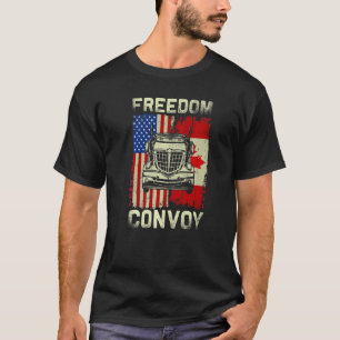 Freedom Convoy 2022 Unterstützung der kanadischen T-Shirt
