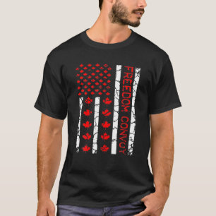 Freedom Convoy 2022 Unterstützung für kanadische L T-Shirt