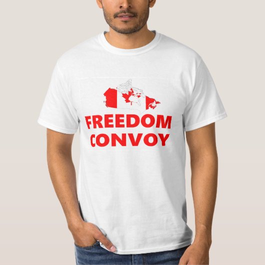 Freedom Convoy Kanada T-Shirt (Vorderseite)
