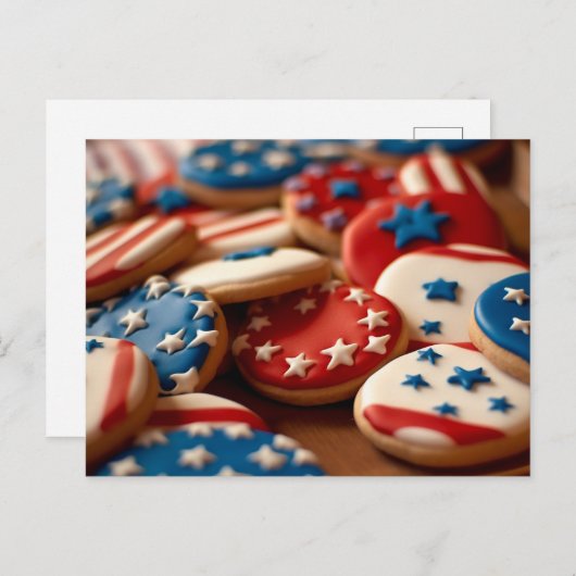 Freedom Cookies Postkarte (Vorne/Hinten)
