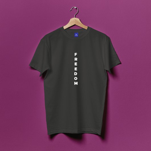 FREEDOM coole städtische Straßenbekleidung T-Shirt