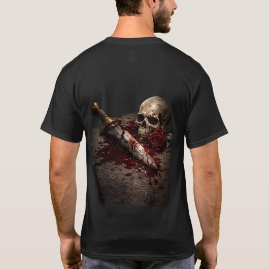 Freedom Costs Blood T-Shirt (Rückseite)