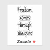 Freedom Custom-Cut Vinyl Sticker (Blatt)