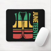 Freedom Day Vest Coworker Swagazon Associate Junet Mousepad (Mit Mouse)