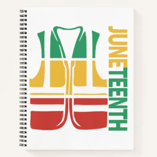 Freedom Day Vest Coworker Swagazon Associate Junet Notizblock