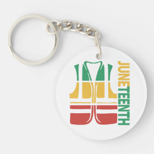 Freedom Day Vest Coworker Swagazon Associate Junet Schlüsselanhänger