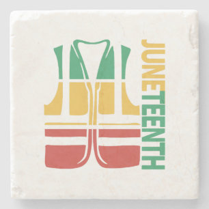 Freedom Day Vest Coworker Swagazon Associate Junet Steinuntersetzer