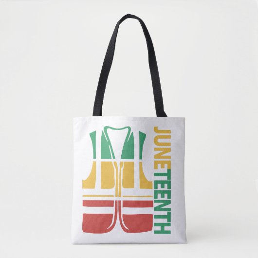Freedom Day Vest Coworker Swagazon Associate Junet Tasche (Vorderseite)
