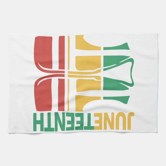 Freedom Day Weste Mitarbeiter Swagazon Associate J Geschirrtuch (Horizontal)