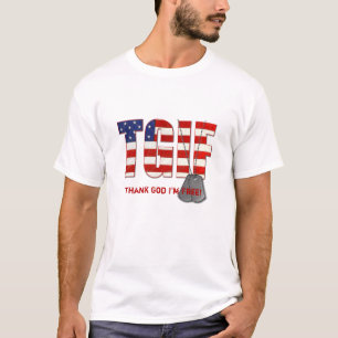 Freedom Dog Tags T-Shirt