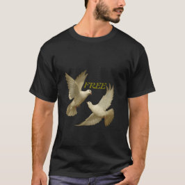 Freedom Dove Men's T - Shirt - Symbol des Friedens