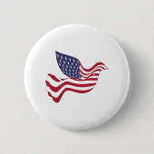 Freedom Dove Patches & Buttons (Vorderseite)