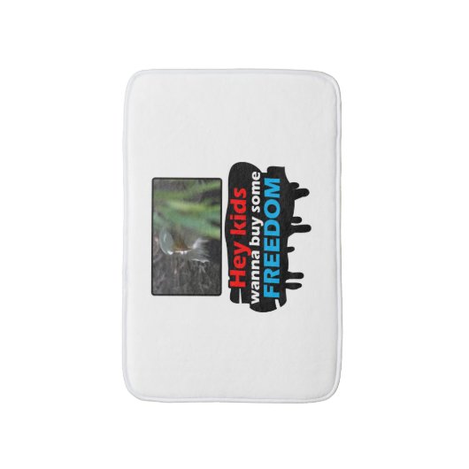 Freedom Eagle Badematte (Vorderseite Vertikal)