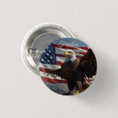 Freedom Eagle Button (Vorne & Hinten)