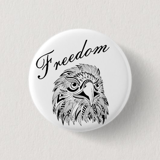 Freedom Eagle Button (Vorderseite)