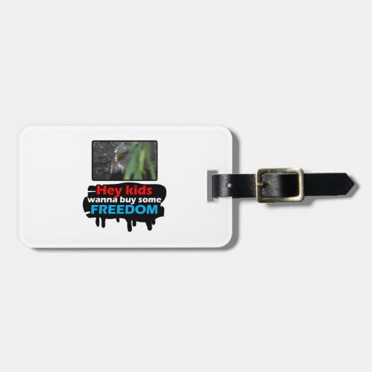 Freedom Eagle Gepäckanhänger (Vorderseite horizontal)