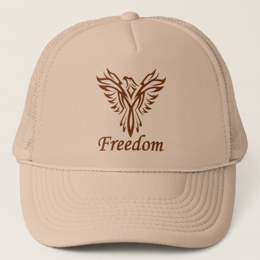 Freedom Eagle hat Truckerkappe (Vorderseite)