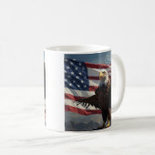 Freedom Eagle Kaffeetasse (VorderseiteRechts)