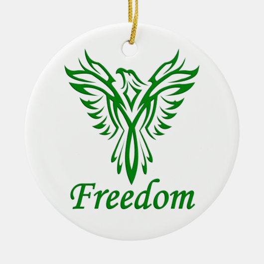 Freedom Eagle Ornament (Vorne)