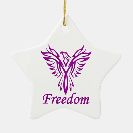 Freedom Eagle Ornament (Vorne)