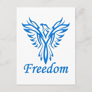 Freedom Eagle Postcard, anpassen Postkarte