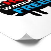 Freedom Eagle Poster (Ecke)