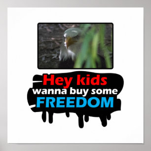 Freedom Eagle Poster