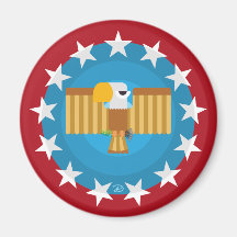 Freedom Eagle (Rot) - Magnet