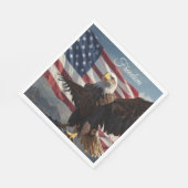 Freedom Eagle Serviette (Ecke)