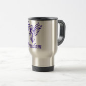 Freedom Eagle Tasse - wählen Sie Stil & Farbe (VorderseiteRechts)